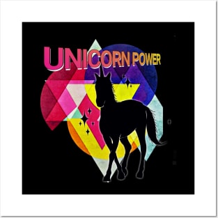 Unicorn Power Posters and Art